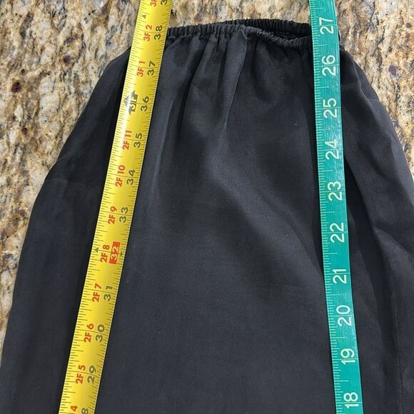 On The Road / Young Fabulous & Broke Satin Paperbag Pants Size M - Picture 10 of 11